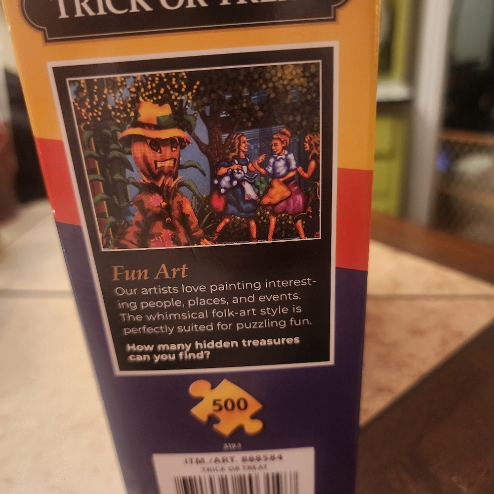 Dowdle Jigsaw Puzzle - Trick or Treat 500 Piece - Picture 5 of 7